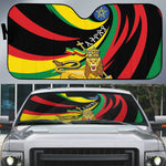 Ethiopia National Day 1991 Auto Sun Shade Habesha Lion Of Judah