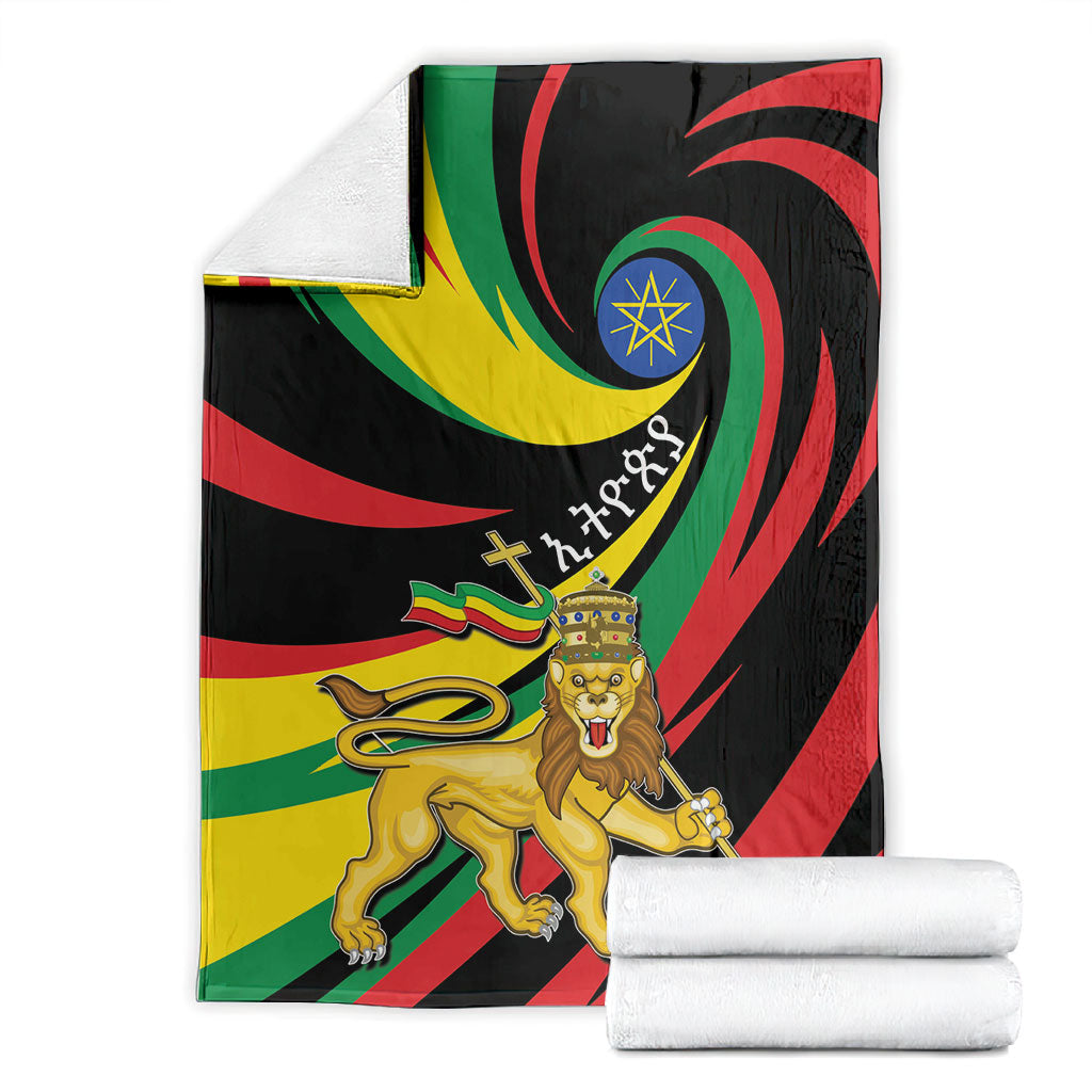 Ethiopia National Day 1991 Blanket Habesha Lion Of Judah