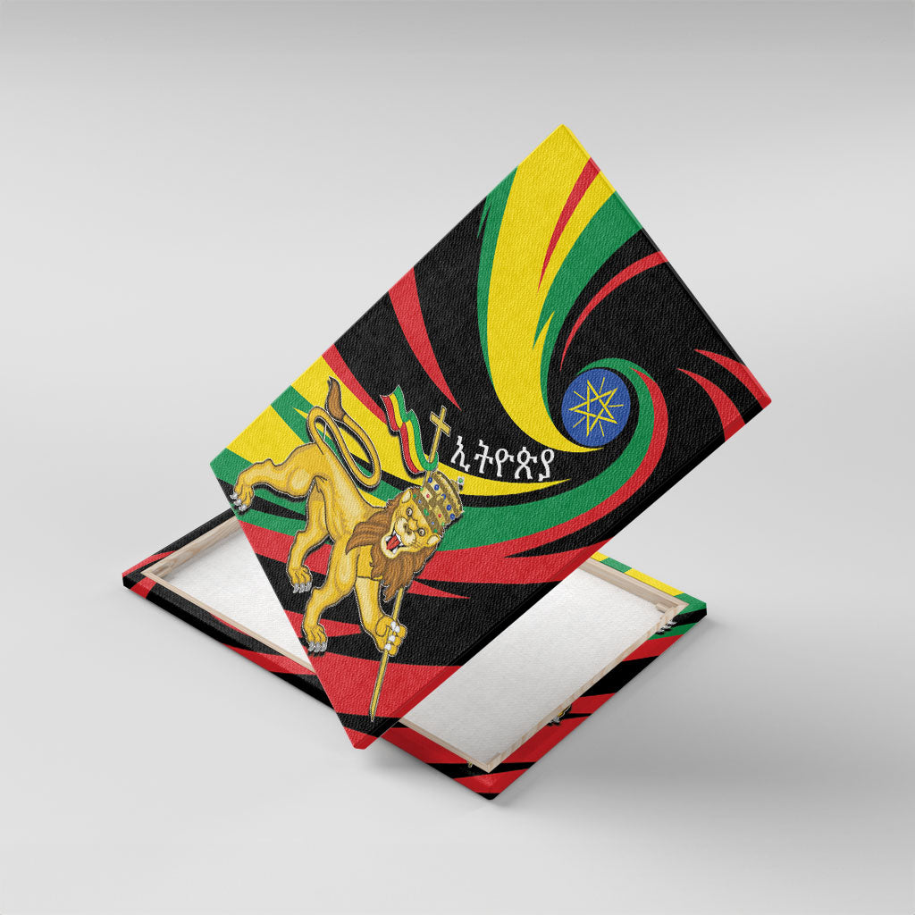 Ethiopia National Day 1991 Canvas Wall Art Habesha Lion Of Judah