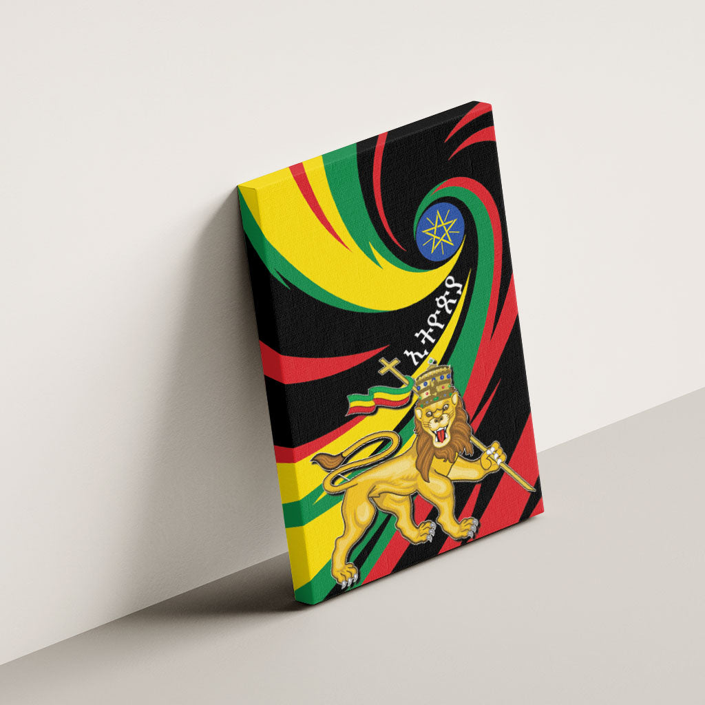 Ethiopia National Day 1991 Canvas Wall Art Habesha Lion Of Judah