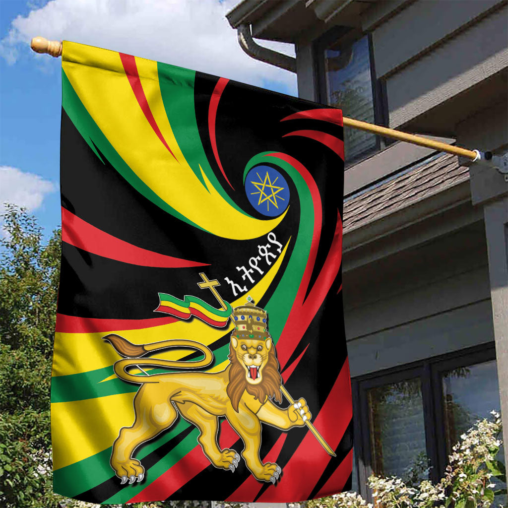 Ethiopia National Day 1991 Garden Flag Habesha Lion Of Judah