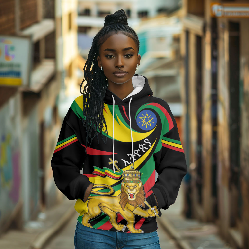 Ethiopia National Day 1991 Hoodie Habesha Lion Of Judah