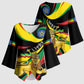 Ethiopia National Day 1991 Kimono Sleeve Blouse Habesha Lion Of Judah