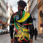Ethiopia National Day 1991 Long Sleeve Button Shirt Habesha Lion Of Judah