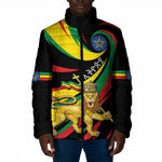 Ethiopia National Day 1991 Padded Jacket Habesha Lion Of Judah