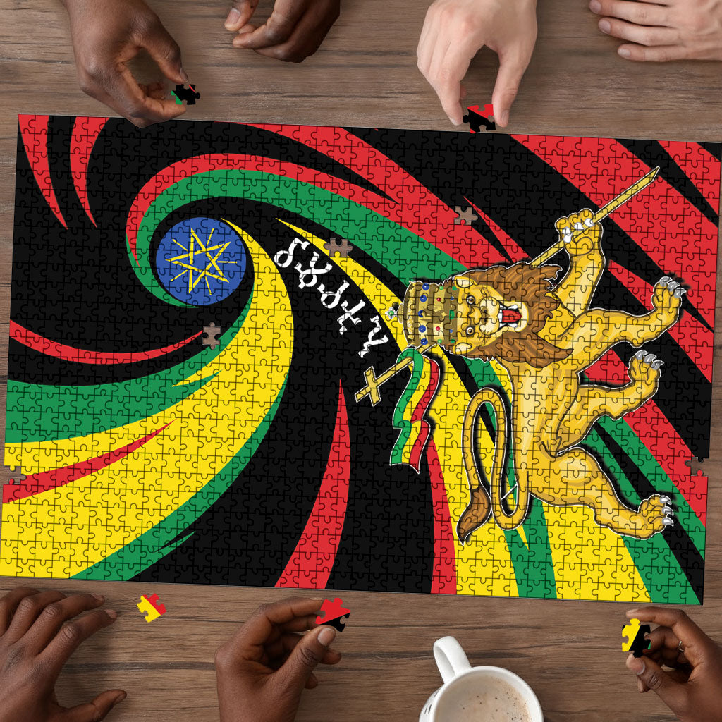 Ethiopia National Day 1991 Puzzle Habesha Lion Of Judah