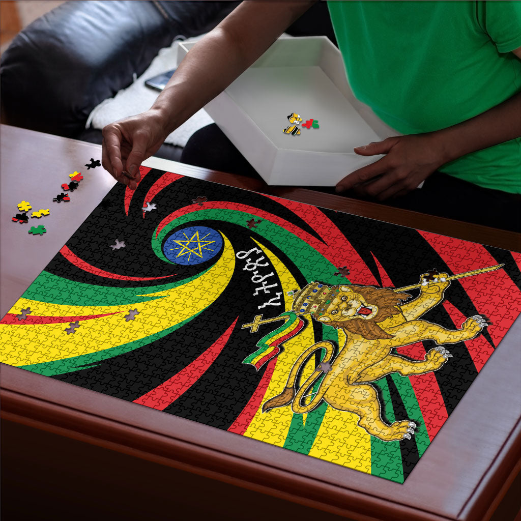 Ethiopia National Day 1991 Puzzle Habesha Lion Of Judah