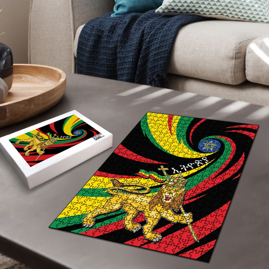 Ethiopia National Day 1991 Puzzle Habesha Lion Of Judah