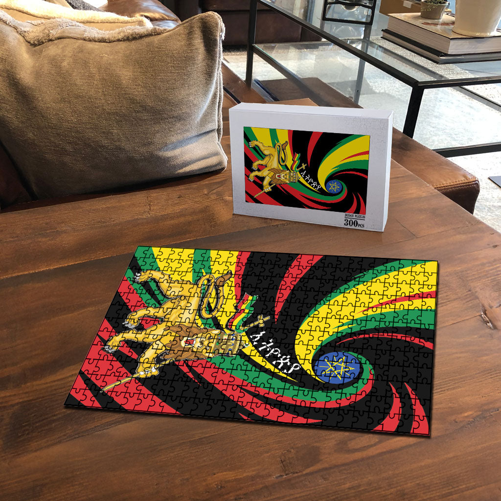 Ethiopia National Day 1991 Puzzle Habesha Lion Of Judah