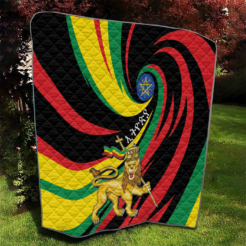 Ethiopia National Day 1991 Quilt Habesha Lion Of Judah