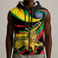 Ethiopia National Day 1991 Sleeveless Zip Hoodie Habesha Lion Of Judah
