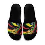 Ethiopia National Day 1991 Slide Sandals Habesha Lion Of Judah