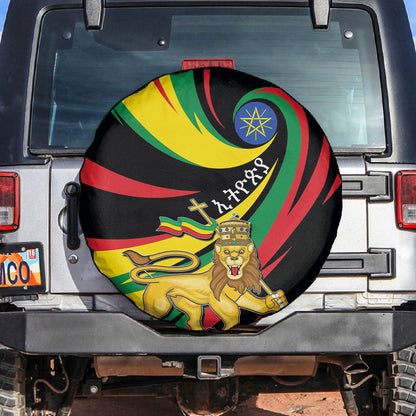 Ethiopia National Day 1991 Spare Tire Cover Habesha Lion Of Judah