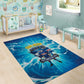 Blue Shark Cape Verde Football Area Rug First World Cup 2026 - African Pride