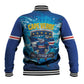 Blue Shark Cape Verde Football Baseball Jacket First World Cup 2026 - African Pride