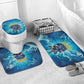 Blue Shark Cape Verde Football Bathroom Set First World Cup 2026