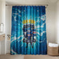 Blue Shark Cape Verde Football Bathroom Set First World Cup 2026