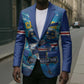 Blue Shark Cape Verde Football Blazer First World Cup 2026