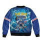 Blue Shark Cape Verde Football Bomber Jacket First World Cup 2026 - African Pride