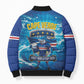 Blue Shark Cape Verde Football Bomber Puffer Jacket First World Cup 2026