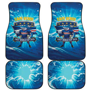 Blue Shark Cape Verde Football Car Mats First World Cup 2026 - African Pride