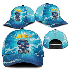 Blue Shark Cape Verde Football Classic Cap First World Cup 2026 - African Pride