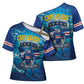 Blue Shark Cape Verde Football Cross Shoulder Shirt First World Cup 2026