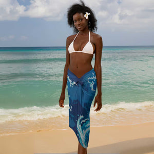 Blue Shark Cape Verde Football Sarong First World Cup 2026 - African Pride