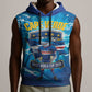 Blue Shark Cape Verde Football Sleeveless Hoodie First World Cup 2026 - African Pride