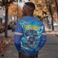 Blue Shark Cape Verde Football Sweatshirt First World Cup 2026 - African Pride