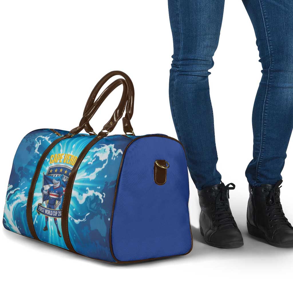 Blue Shark Cape Verde Football Travel Bag First World Cup 2026