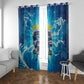 Blue Shark Cape Verde Football Window Curtain First World Cup 2026 - African Pride