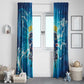 Blue Shark Cape Verde Football Window Curtain First World Cup 2026 - African Pride