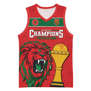 Morocco Champions Football Custom Basketball Jersey Atlas Lions Rise