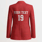 Morocco Champions Football Custom Blazer Atlas Lions Rise