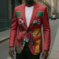 Morocco Champions Football Custom Blazer Atlas Lions Rise