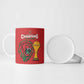 Morocco Champions Football Custom Ceramic Mug Atlas Lions Rise