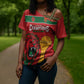 Morocco Champions Football Custom Cross Shoulder Shirt Atlas Lions Rise