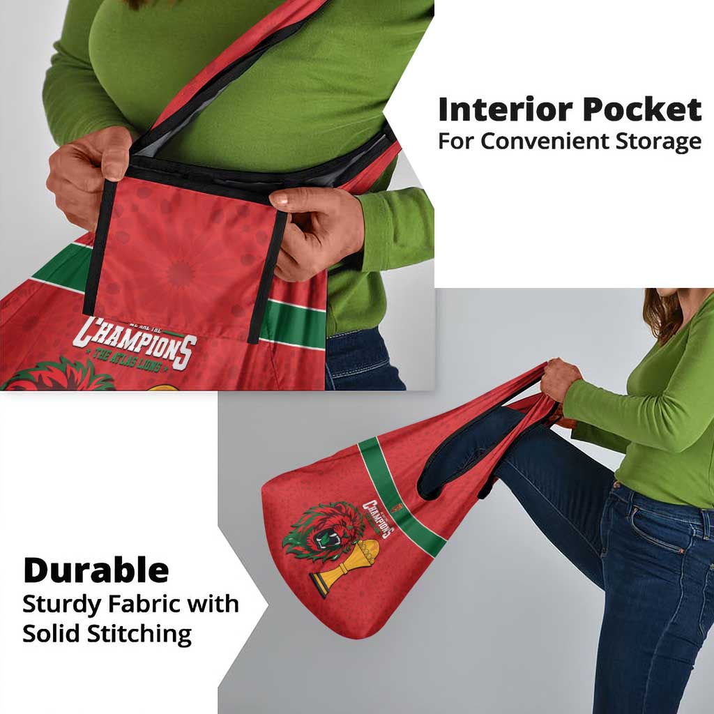 Morocco Champions Football Grocery Bag Atlas Lions Rise