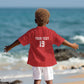 Morocco Champions Football Custom Kid Hawaiian Shirt Atlas Lions Rise