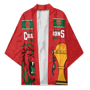 Morocco Champions Football Custom Kimono Atlas Lions Rise