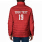 Morocco Champions Football Custom Padded Jacket Atlas Lions Rise