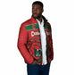 Morocco Champions Football Custom Padded Jacket Atlas Lions Rise