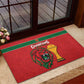 Morocco Champions Football Rubber Doormat Atlas Lions Rise
