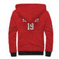 Morocco Champions Football Custom Sherpa Hoodie Atlas Lions Rise