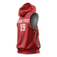 Morocco Champions Football Custom Sleeveless Hoodie Atlas Lions Rise