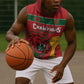Morocco Champions Football Custom Sleeveless Hoodie Atlas Lions Rise