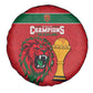 Morocco Champions Football Spare Tire Cover Atlas Lions Rise