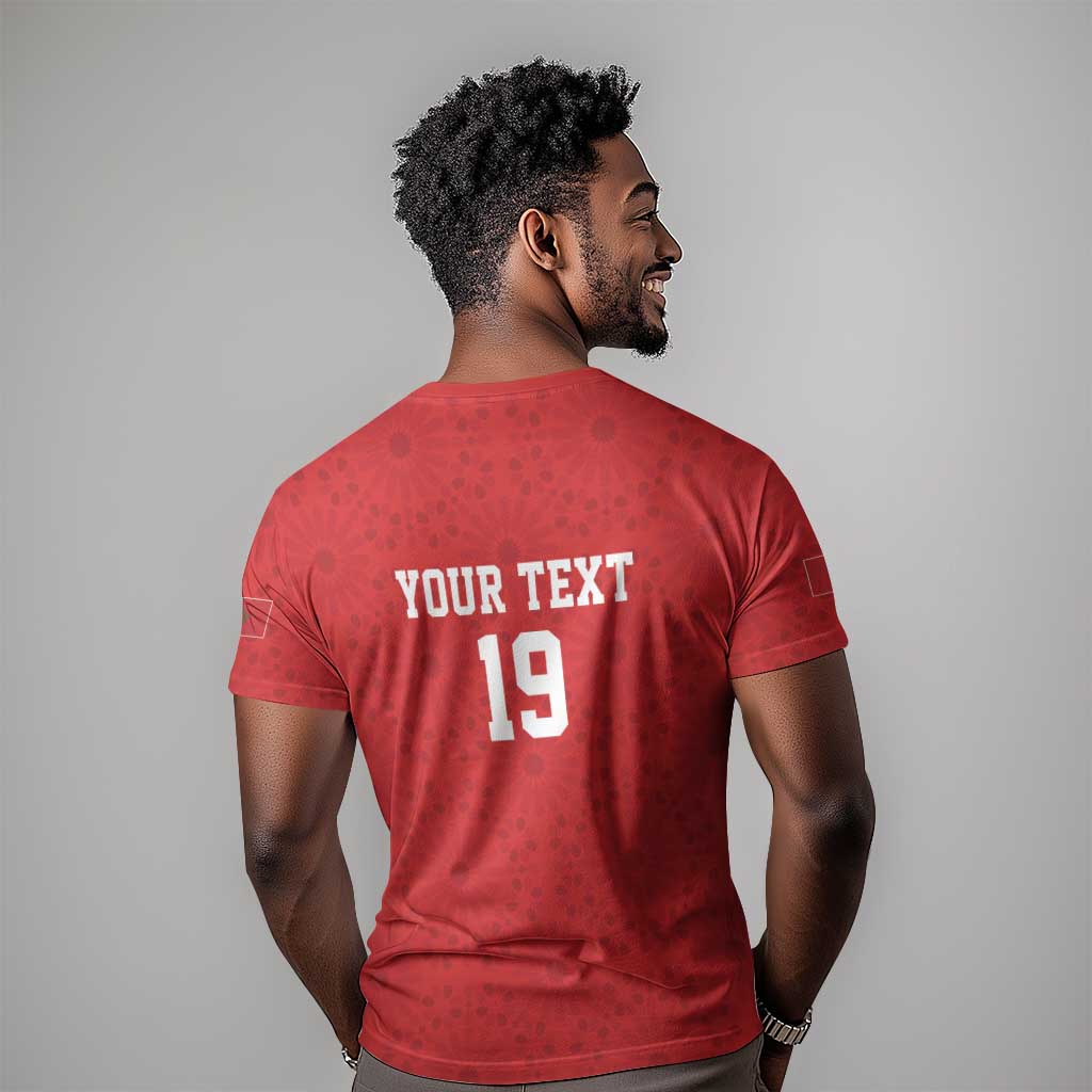 Morocco Champions Football Custom T shirt Atlas Lions Rise