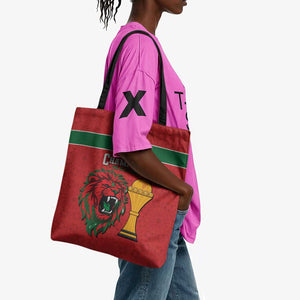 Morocco Champions Football Tote Bag Atlas Lions Rise